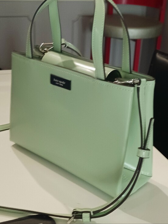 kate spade Handbags - Kate Spade Sam Icon Satchel Crossbody Light Retro Green